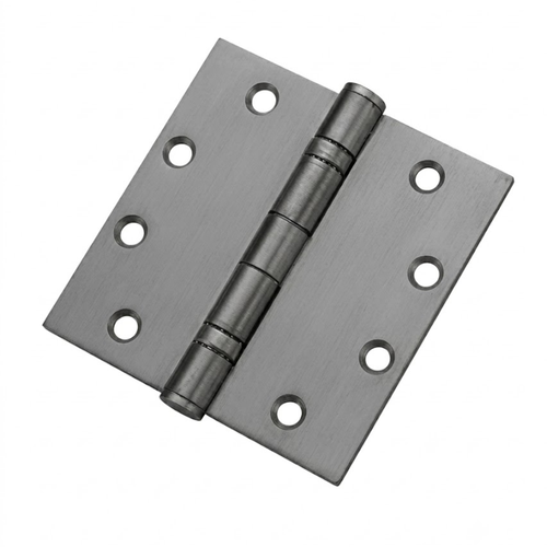 Don-Jo PB74540 Full Mortise Plain Bearing Hinge 4-1/2" x 4" Satin Chrome for Medium Weight Doors