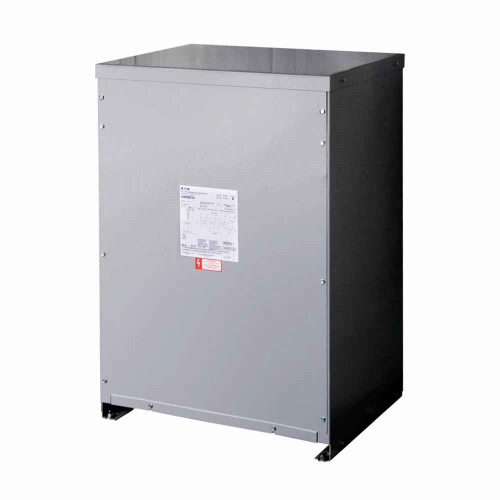 Eaton MD175E73NV Drive Isolation Transformer, Ventilated, Dry Type Distribution, DT-3, Three-phase, PV: 460 delta, Taps: 1 at +5% FCAN, 1 at -5% FCBN, SV: 460 delta, 150°C, 175 kVA, Al windings, Frame: 918AN