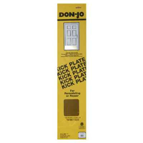 Don-Jo Don-Jo KP 632 Display Packaged Kick Plates for Remodeling/Repair, 6" x 32" DON-KP632