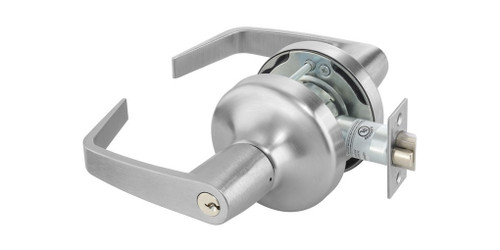 Yale 4704LN Grade 1 Entry Cylindrical Lever Lock Pacific Beach Trim Design