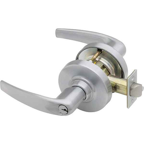 Yale Commercial Yale 4705LN Grade 1 Storeroom or Closet Cylindrical Lever Lock Monroe Trim Design YAL-MO4705LN