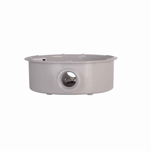 Eaton MSR1004T meter socket, 100A, 1 inch fixed hubs, 4-jaw, Die cast aluminum, Ring, 600 Vac