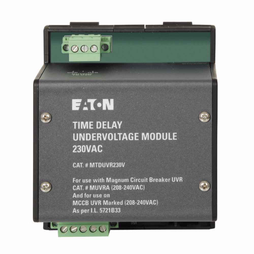 Eaton MTDUVR230V Magnum undervoltage release, Magnum, Universal, 208-250 Vac/dc, MTDUVR230V