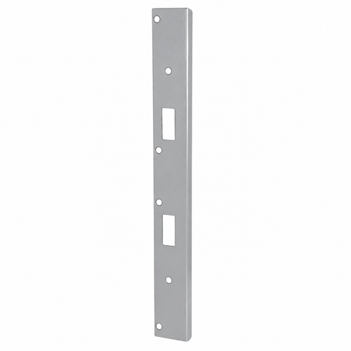 Don-Jo AST-21382 Security Strike, 18" x 1-3/8", Double Hole for 3-5/8" & 4" Centered Locksets