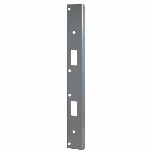 Don-Jo AST-21386 Security Strike, 18" x 1-3/8", Double Hole for 5-1/2" & 6" Centered Locksets
