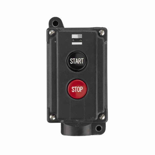 Eaton 10250H364 10250T pushbutton,10250H, Assembled control station, 30.5 mm, Heavy-Duty, NEMA 3, 3R, 4, 4X, 13, Flush, Polyester, START/STOP, Horizontal/vertical, Two element