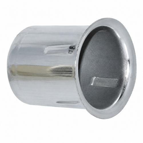 Don-Jo TS-100 Thimble Strike, Chrome Plated, 1 in. x 1 in., ferrous material