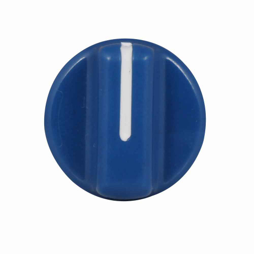 Eaton 10250TKL 10250T, Knob, 30.5 mm, Heavy-Duty Watertight/Oiltight, Used with Selector switch, non-illuminated, Blue actuator, Blank legend
