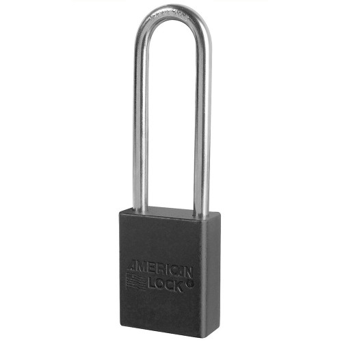 American Lock A1167KAMK Rekeyable Padlock with Boron Shackle 1-1/2in (38mm) Wide Solid Aluminum, Keyed Alike (Master Keyed) Master Lock