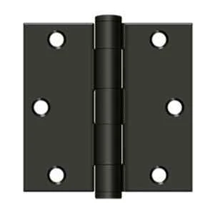 Orca Hardware 4-1/2" x 4-1/2" Square Corner Ball Bearing Commercial Hinge