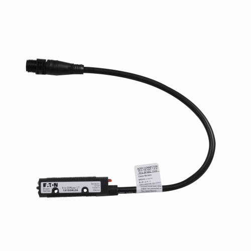 Eaton 13150AL07 OEM Prism 18mm tubular photoelectric sensor, Forward Viewing, Sensor distance: 8 In., Iso SS Relay, 80 mA at 132 Vac/110 mA at 132Vdc, 4 Pin M12 Connector, 10-30 Vdc input, Current Limited for loads >32V AC/DC, Diffuse Reflective