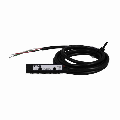Eaton 13100A6517 Comet 18mm tubular photoelectric sensor, Forward Viewing, Sensor dist 24 In., 100 mA PNP, 250 mA NPN max DC, NPN/PNP Open Collector, 100 mA PNP, 250 mA NPN at 10-30 Vdc Cable, 10-30 Vdc input, Diffuse Reflective
