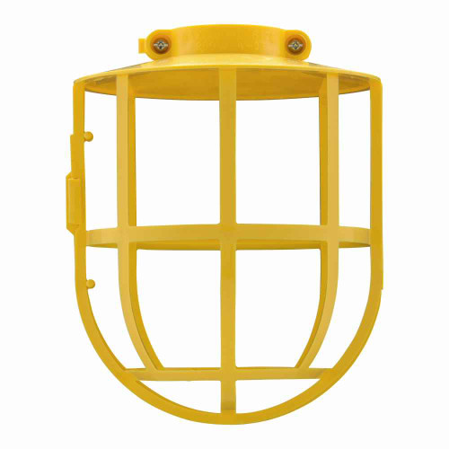 Eaton 1465Y-SP lampholder, Adjustable collar, Lamp guard, Yellow, Thermoplastic 752339