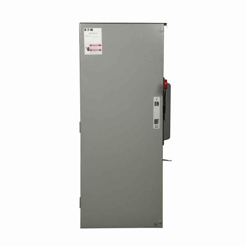 Eaton main fusible switch, 400A, Aluminum, 3R, Overhead