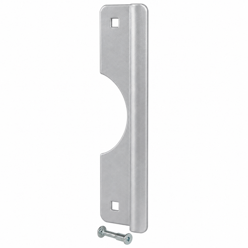 Don-Jo OSLP-210-EBF Latch Protector with EBF Special Fasteners, 3/4" Offset for Outswing Doors, 2-5/8" x 10" Steel