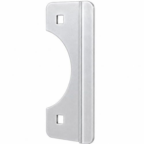 Don-Jo SLP-206 Short Offset Latch Protector for Outswing Doors, 2-5/8" x 6" 12-Gauge Steel