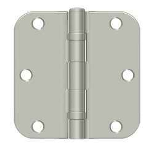 Orca Hardware Orca 3-1/2" x 3-1/2" x 5/8" Radius Corner Ball Bearing Residential Hinge ORC-RES3558BB