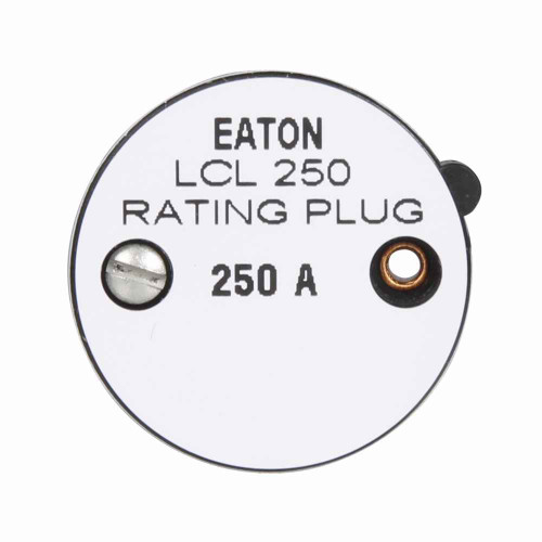 Eaton 2LCL250 molded case circuit breaker accessory rating plug, Type LCL Fixed Rating Plug, 250 A, For two- or three-pole frames, Frame J-K, 750-2250 A, Series C