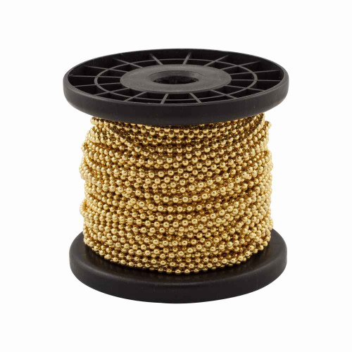Eaton 309-100 lampholder, Pull chain, 100 ft cord, Brass 222801