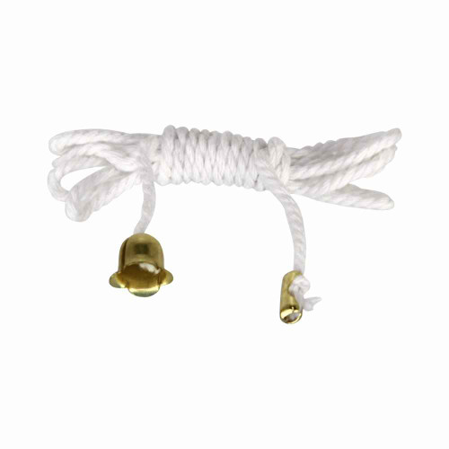 Eaton 315-BOX lampholder, Pull cord with end bell and connector, 3 ft cord, Nickel 223303