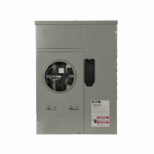 Eaton 35MM120R12C 35MM commercial meter stack, Plugin socket, 200A, Cu, Bus:1200A, Lever, 3R, Depends on selected MCB, 5-jaw, Sockets:1, 3-phase in, 1-phase out, A-B, EHD2_, CCV2_X, CCVH2_X, CVS2_XMM, CV2_XMM,CVH2_XMM, Ringless, Socket:225A, 120/240V Eaton 35MM120R12C 35MM commercial meter stack, Plugin socket, 200A, Cu, Bus:1200A, Lever, 3R, Depends on selected MCB, 5-jaw, Sockets:1, 3-phase in, 1-phase out, A-B, EHD2_, CCV2_X, CCVH2_X, CVS2_XMM, CV2_XMM,CVH2_XMM, Ringless, Socket:225A, 120/240V