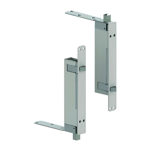 Hager 291D Automatic Flush Bolt Set, 1" by 8-1/2" Face Plate HAG-291D