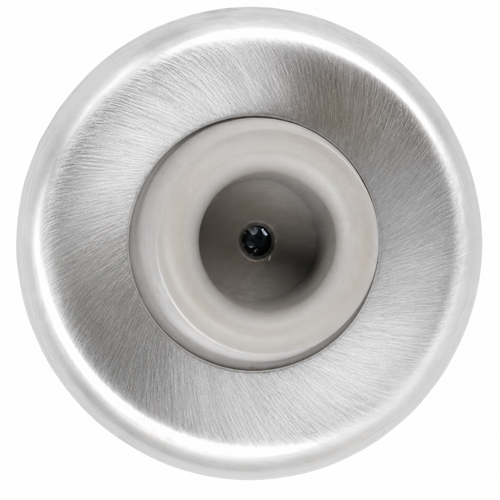 Don-Jo 1407 Wall Bumper — 1" Projection, 2-1/2" Diameter, Wrought Construction