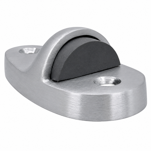 Don-Jo 1444 Floor Stop, 1/2" x 4" Base, 1-3/8" Height, Cast Brass