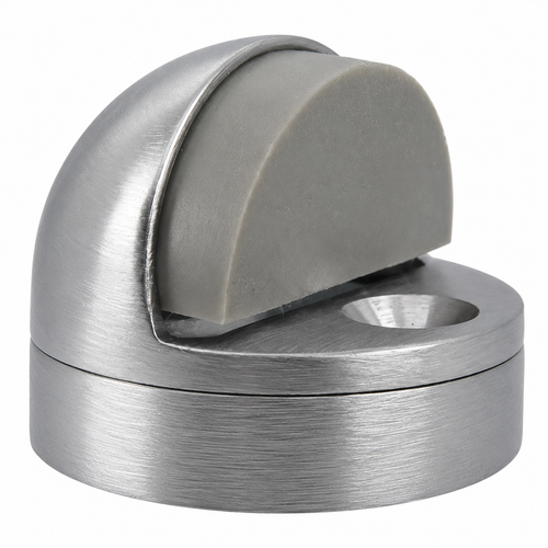 Don-Jo 1445 Floor Stop, Cast Brass, 5/8" x 1-3/4" Base, 1-1/2" Height