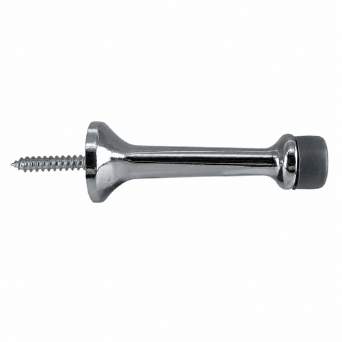 Don-Jo 1504 Rigid Base Door Stop in Cast Aluminum and Cast Brass