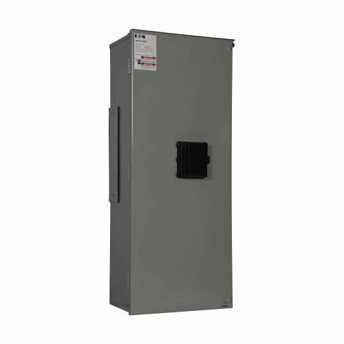 Eaton 3MCBE1200RC main circuit breaker, Group Metering, EUSERC, NGS main breaker, 1200A, Three-phase, 120/208V, 65 kAIC, Crimp lug landing pads (no lugs included), Four-wire, NEMA 3R enclosure, Copper bus, Underground feed