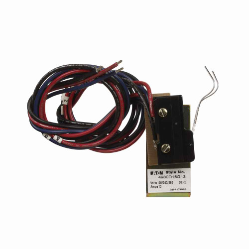 Eaton 4980D16G13 molded case circuit breakers electrical aftermarket accessory auxiliary switch kit, Auxiliary switch attachment kits for field mounting, G13, NB, HNB Breakers, Frame J-K, 2A-2B