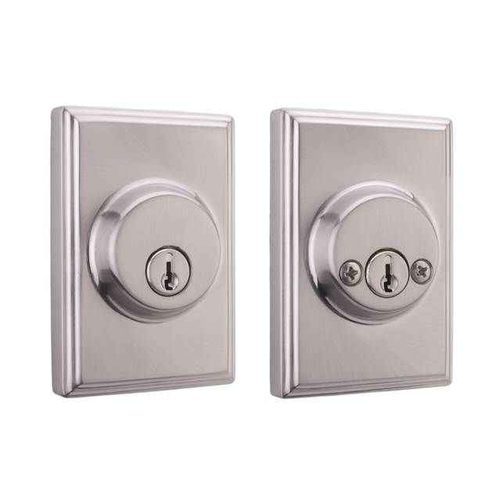 Weslock 3772 Woodward Double Cylinder Deadbolt with Adjustable Latch and Deadbolt Strike