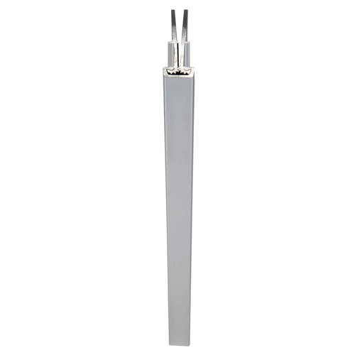 ABH A110WTHD Heavy Duty Lead Lined Aluminum Continuous Gear Hinge with Wide Throw Full Mortise
