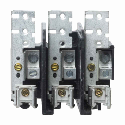 Eaton 70-7758-21 safety switch fuse base,Fuse base,100A,NEMA 1/3R/4/12,Three-pole, six-pole,240-600V,Fuse base,Heavy-duty,100A, Three and six-pole, 250/600V fusible safety switches, 100A, 250/600V fusible double throw safety switches,240-600V,Fusible