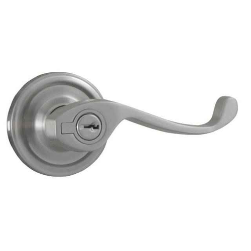 Weslock 0640 Bordeau Lever Keyed Entry Lock with Adjustable Latch and Full Lip Strike