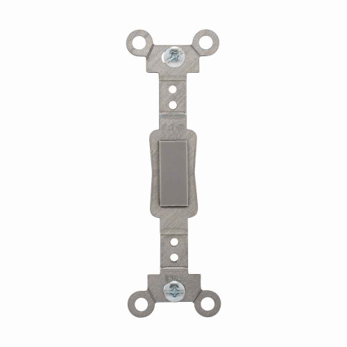 Eaton 756GY wallplate toggle insert, Gray