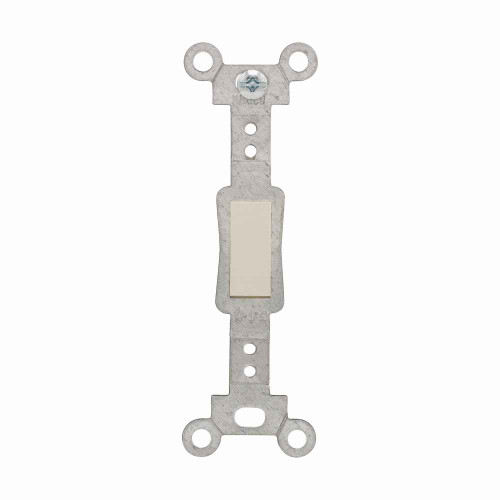 Eaton 756LA wallplate toggle insert, Light almond
