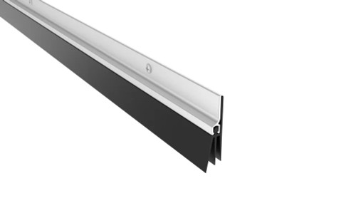 Pemko 57 Door Bottom Sweep with Eco-V Insert - 1-3/4" Height, 36" Length, Mill Finish Aluminum