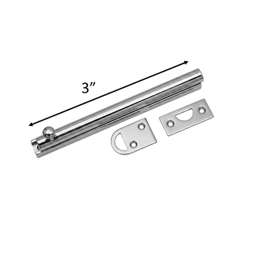 Cal-Royal Cal-Royal SB Brass Surface Bolt CAL-SB