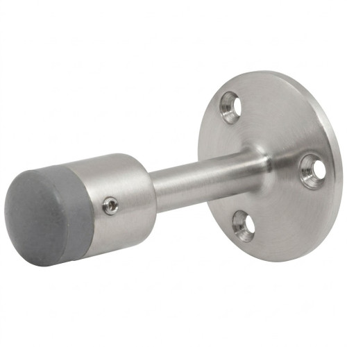 Cal-Royal Cal-Royal 4CWS-21 Commercial Grade Wall Door Stop For High Traffic Conditions Solid Cast Brass CAL-4CWS-21