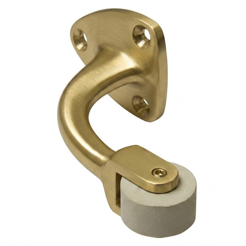 Cal-Royal Cal-Royal CURB19 Solid Brass Curved Roller Stop CAL-CURB19