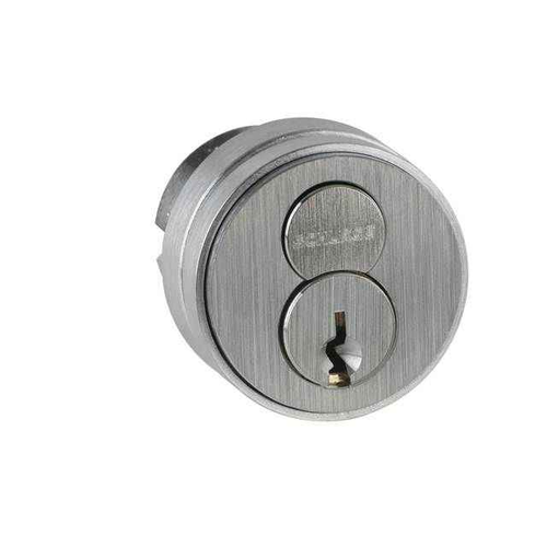 Schlage Commercial 20-061 6-Pin 1-1/2 In. FSIC Mortise Cylinder Straight Cam, Compression Ring, Spring, 3/8 In. Blocking Ring, 2 Keys
