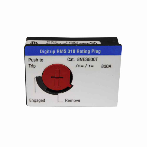 Eaton 8NES400T molded case circuit breaker accessory rating plug, Fixed rating plug, 400 A, Frame J-K, Series G