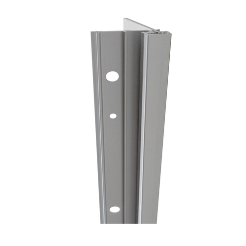 ABH A540HD Heavy Duty Aluminum Continuous Gear Hinge Half Surface with 3/32" Inset