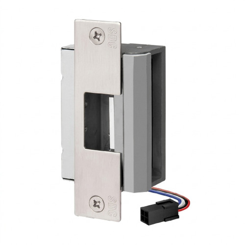 SDC SDC 55-A Uniflex Series - Heavy Duty 3/4” Cylindrical Faceplate Latchbolt Electric Strikes, Field Reversible Failsafe/Failsecure SDC-55-A