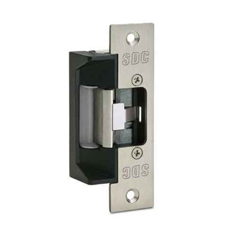 SDC SDC 45 Series - 5/8" Latchbolt Electric Strikes 4-7/8" Square Corner Faceplate for Hollow Metal Application SDC-45S