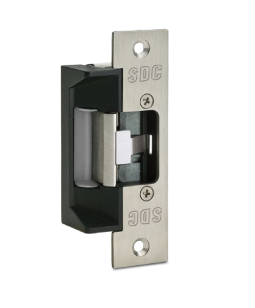 SDC 45 Series - 5/8" Latchbolt Electric Strikes 4-7/8" Square Corner Faceplate for Hollow Metal Application