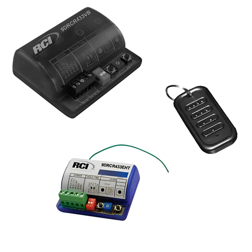 RCI 9RCT433 Series Wireless Transmitters & Receivers with Rolling Code Security