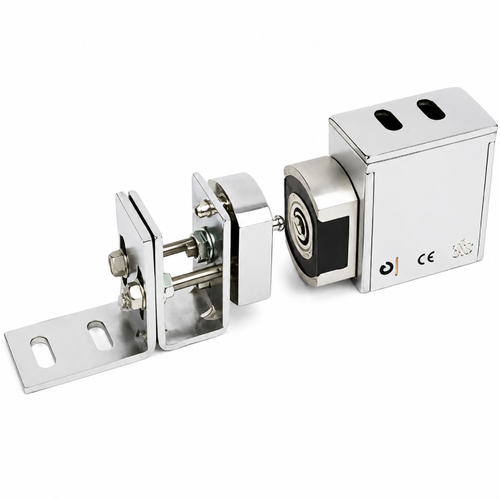 RCI MEM4400 Compact Electromechanical Lock with 880lbf Holding Force and Dual Voltage Operation